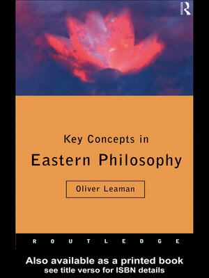 cover image of Key Concepts in Eastern Philosophy